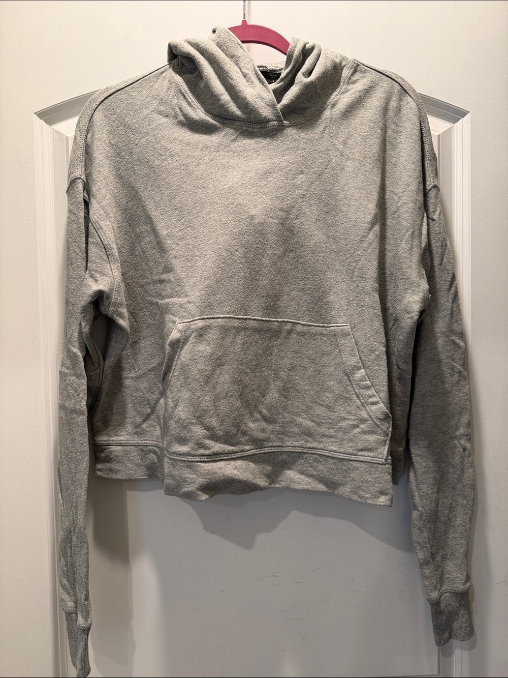 James Perse Women's Grey hoodie size 1